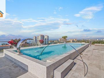 Departamento en venta en Marina Vallarta – Nautico Frente al Mar con 2 Rec