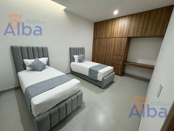 DEPARTAMENTO EN RENTA AMUEBLADO EN BOSQUES DEL PRADO SUR