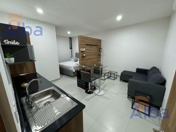 DEPARTAMENTO EN RENTA AMUEBLADO EN BOSQUES DEL PRADO SUR