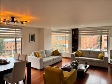 Arriendo apartamento amoblado en San Patricio, Bogotá.