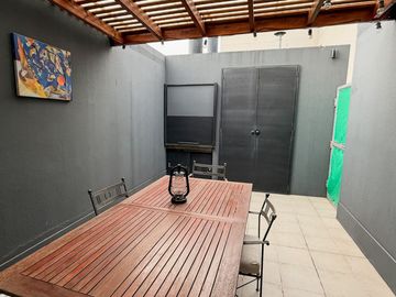 Dpto 3 amb en Duplex con Patio AMUEBLADO EL PALMAR
