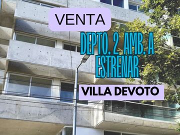 Venta Departamento A Estrenar 2 Ambientes Zona Villa Devoto