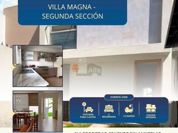 CASA EN VENTA EN VILLAMAGNA 2DA SECCION