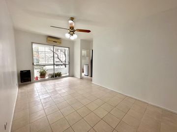 2 ambientes con cochera y balcón, amenities en Belgrano