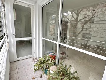 2 ambientes con cochera y balcón, amenities en Belgrano