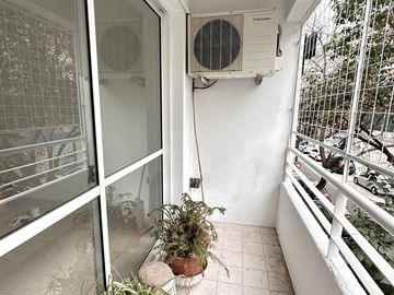2 ambientes con cochera y balcón, amenities en Belgrano