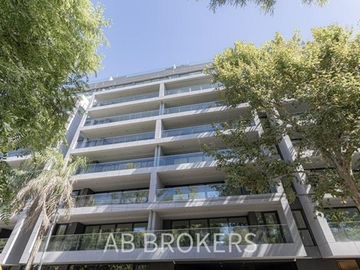 ALQUILER DEPAMPA - Departamento 2 ambientes AMOBLADO CON ESCRITORIO y cochera - Seg 24 hs