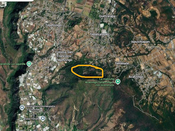 Tenancinco terreno en venta por la Malinche