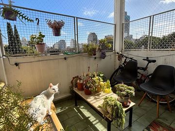 3 ambientes con balcón