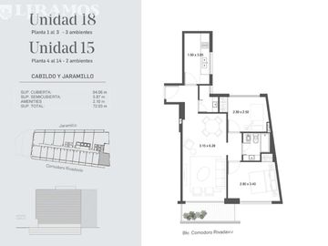 HUB CABILDO. Av. Cabildo y Jaramillo.