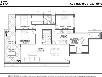 Venta Semipiso 4 Ambientes con Suite en Flores Norte con Cochera Fija y Parrilla (Apto Crédito)