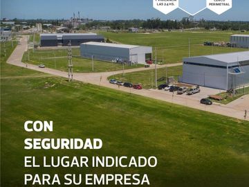 Lote en venta en el Parque Industrial San Lorenzo 5000m2 . Lote U079