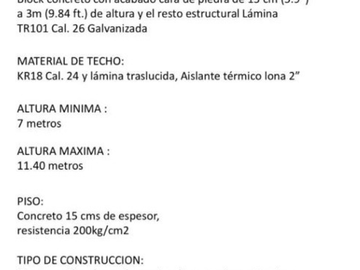 Nave Industrial en Renta | HG 1500 Apodaca – Carlos Salinas de Gortari