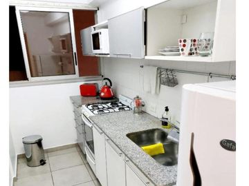 Departamento 2 ambientes amueblado completo Villa Urquiza