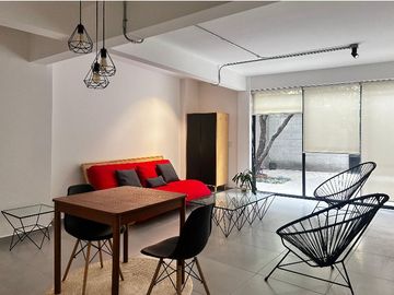 RENTA DEPARTAMENTO AMUEBLADO EN CALLEJON DE ROMITA, ROMA NORTE