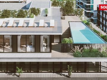 Dos ambientes con balcón en venta, Palermo- Nodo