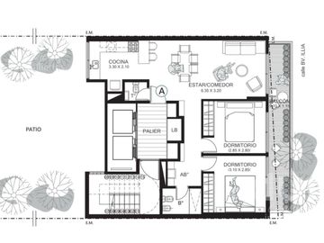 Departamento en Nueva Cordoba, Tipo Duplex a estrenar!!