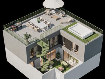 VENTA Casa 3 dormitorios Rosario Centro Piscina Cochera opcional