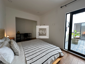 Departamento con patio en venta en la Roma Sur
