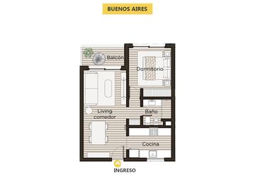 Venta - Departamento en casco histórico - Funes, Santa Fe.