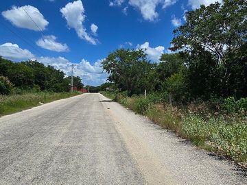 TERRENO PARA DESARROLLO HABITACIONAL A 200 METROS CARRETERA CHICXULUB PUERTO