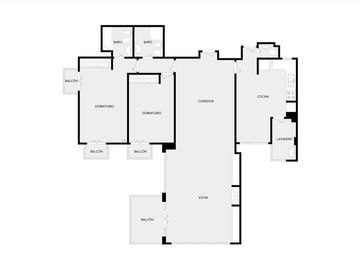 Departamento de 2 dormitorios en venta en La Plata