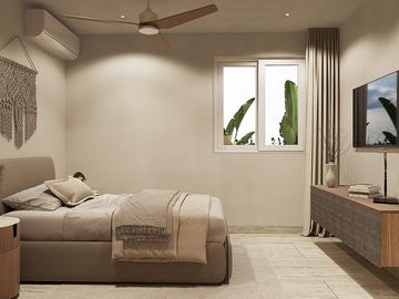 2 Recámaras a Estrenar | Puerto Morelos | Departamento