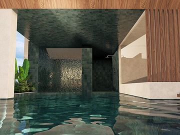 2 Recámaras, Lock Off a Estrenar | Puerto Morelos | Departamento
