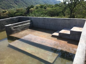 Rancho con casa de Campo y cultivo