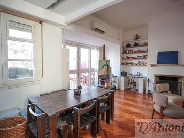 Piso Único en Palermo Chico | 110 m² | 2 Terrazas | Entrepiso y Dependencia