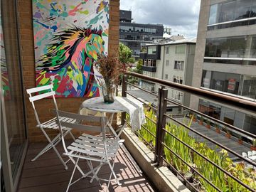 Moderno apartamento para arriendo en Chicó