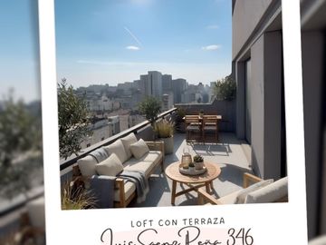 VENTA LOFT con BALCON TERRAZA MONSERRAT A ESTRENAR