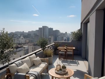 VENTA LOFT con BALCON TERRAZA MONSERRAT A ESTRENAR