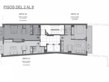 VENTA LOFT con BALCON TERRAZA MONSERRAT A ESTRENAR