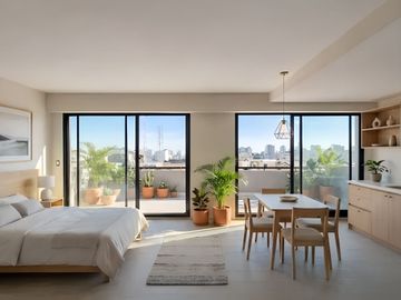 VENTA LOFT con BALCON TERRAZA MONSERRAT A ESTRENAR