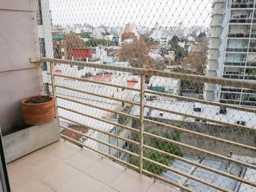 Monoambiente tranquilo en edificio con amenities