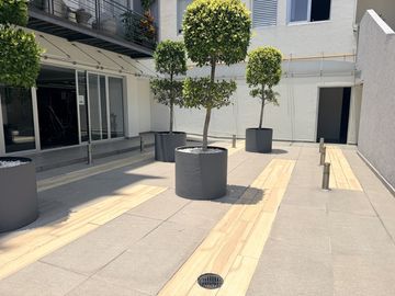 Departamento en renta en Nápoles con balcón y amenidades