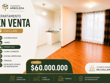 DEPARTAMENTO EN VENTA 3 D, ESTACIONAMIENTO