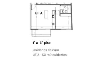 Depto 2 amb c/balcón parrilla frente. Financiación