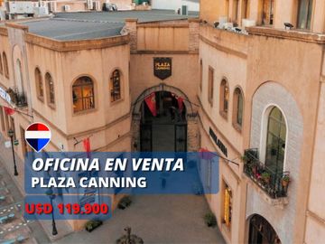 OFICINA EN VENTA PLAZA CANNING EXCELENTE UBICACIÓN
