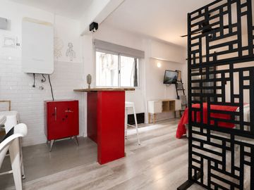 Depto. monoambiente en alquiler amoblado Palermo