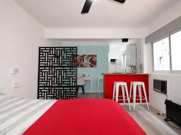 Depto. monoambiente en alquiler amoblado Palermo