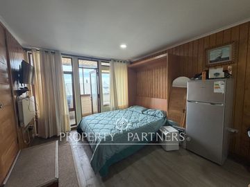 Arriendo departamento estudio amoblado Isla Teja