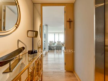 Moderno departamento dúplex con espectacular vista sector San Carlos de Apoquindo