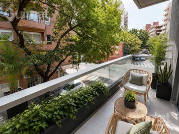 46m2 - 2 Ambientes a Estrenar al Frente con Balcón y Vista Abierta en Villa Urquiza