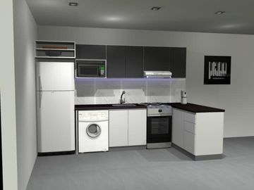 Departamento dos ambientes con balcón terraza  estrenar venta Villa Pueyrredon