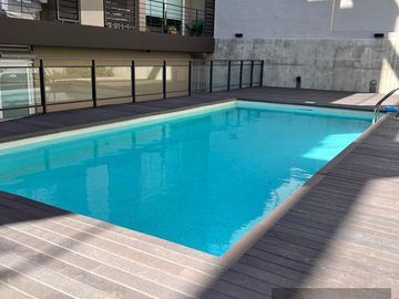Departamento de 2 Ambientes en Vicente Lopez con Jardin y Cochera en complejo con amenities