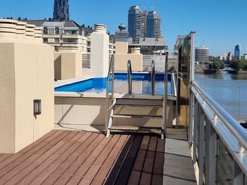 Alquiler Departamento dúplex 4 ambientes con cochera -  4 balcones en BA HOUSES Puerto Madero