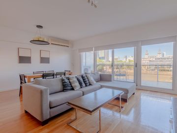 Alquiler Departamento dúplex 4 ambientes con cochera -  4 balcones en BA HOUSES Puerto Madero
