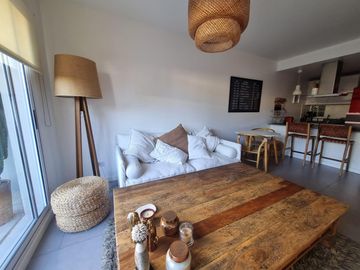 Departamento con patio Villa urquiza 2 ambientes alquiler